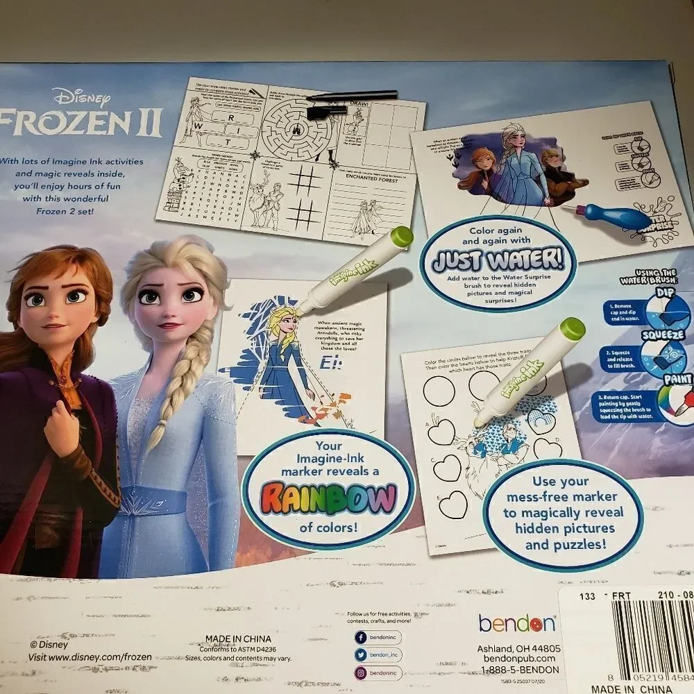 Frozen II Imagine Ink 4-in-1 Activity Set - Picture 7 of 8